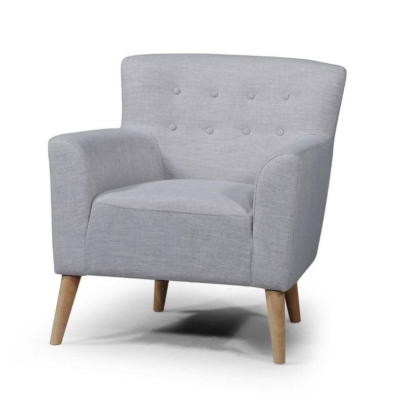 Buy BT Jett Fiesta Fabric Upholstered Armchair - MyDeal