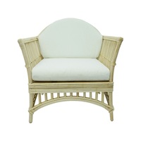 CR Barbados Rattan Armchair with Cushion