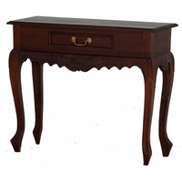 CT 1 Drawer Carved Sofa Table