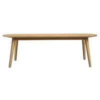 CT Huntley Solid Oak Bench