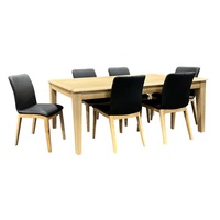 MD Clara Solid Timber Extendable Dining Table