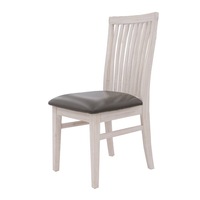 VI Florida Solid Timber PU Leather Seat Dining Chair