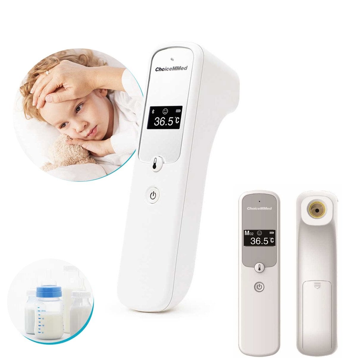 Smart Dual Mode Infrared Thermometer - Bluetooth