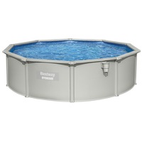 Bestway 4.6m x 1.2m Hydrium™ Round Steel Wall Pool with 1500gal Sand Filter Pump - 56385