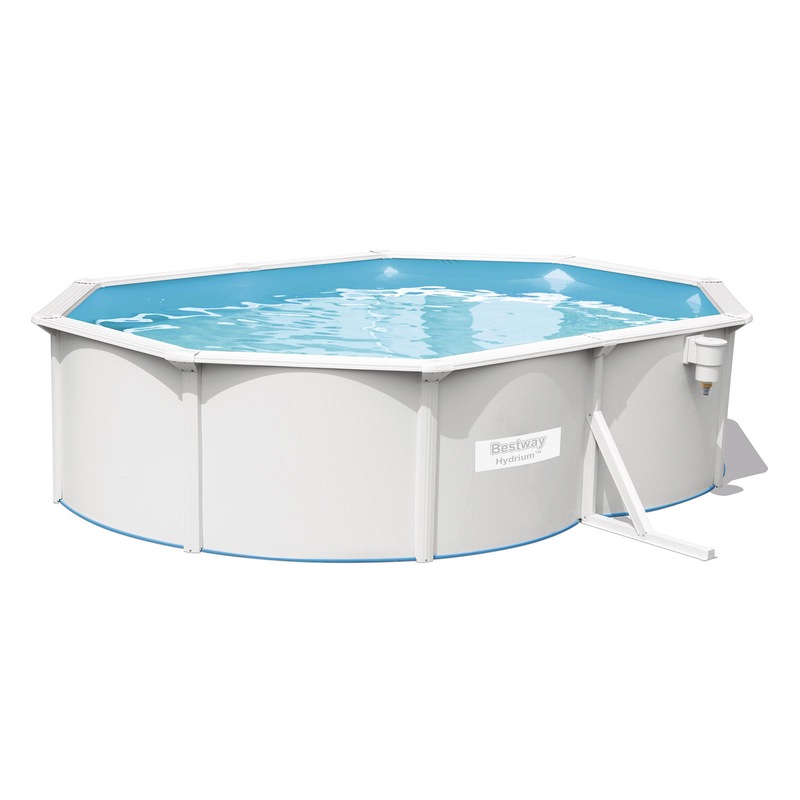 Buy Bestway 5m x 3.6m x 1.2m Hydrium™ Oval Steel Wall Pool with 800gal