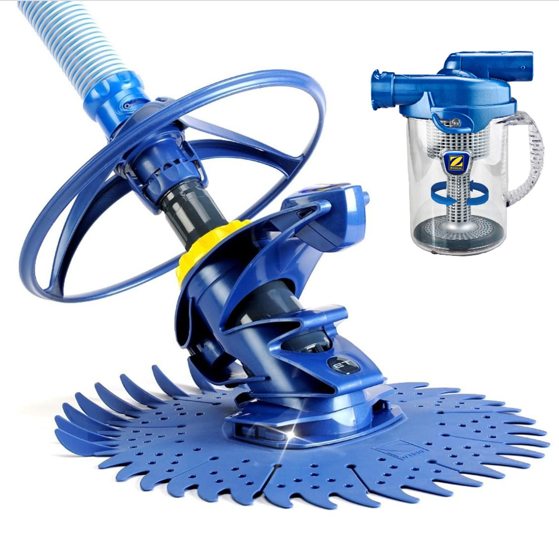 Zodiac T3 Pool Cleaner with Cyclonic Leaf Catcher