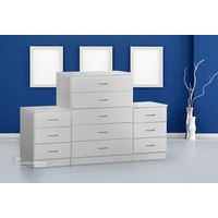 Mission 3 Piece Chest Set (5+3+3) - White