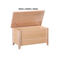 Principle (Aussie Made) Blanket Box - Tassie Oak Combination - As Pictured