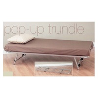 Single Jenson Pop up Trundle Bed Only - Silver