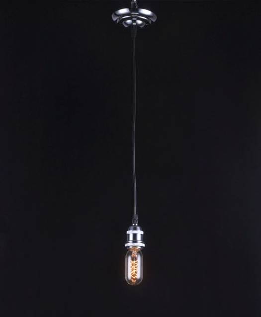 Small Edison Style Light Bulb Pendant w/ Fitting