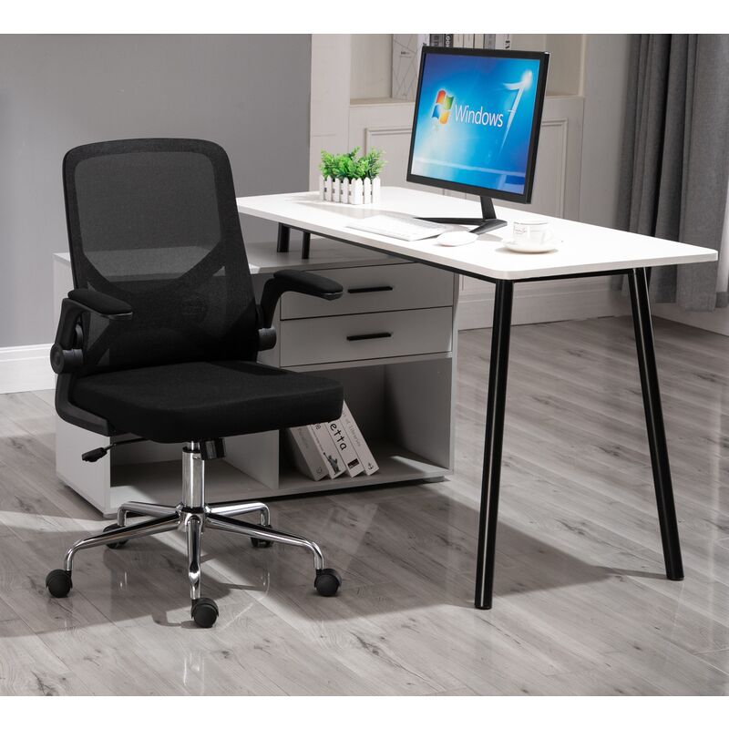 Collapsible Ergonomic Office Chair Computer Chair Mesh Back Back