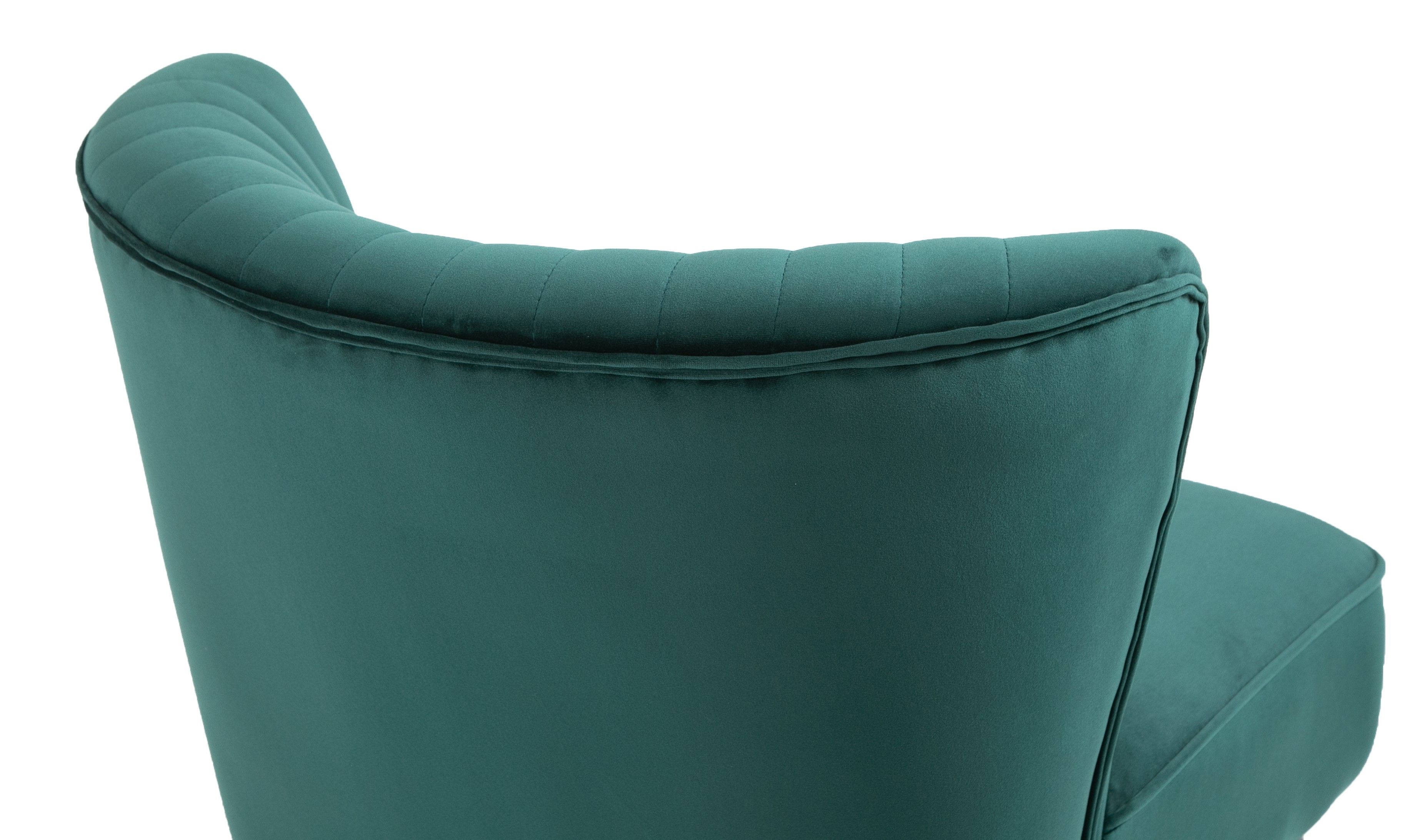 teal accent arm chair