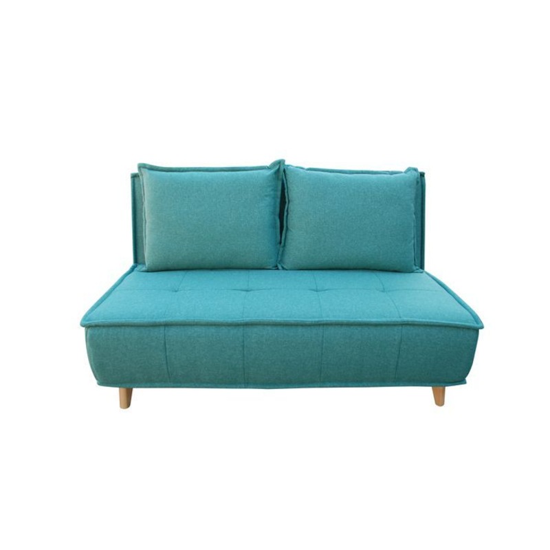 Buy Green Wooden Frame Adjustable Sofa Bed Chair Comfortable 2 Seater