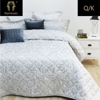 Ramesses Jacquard Egyptian Cotton Floral Comforter Set