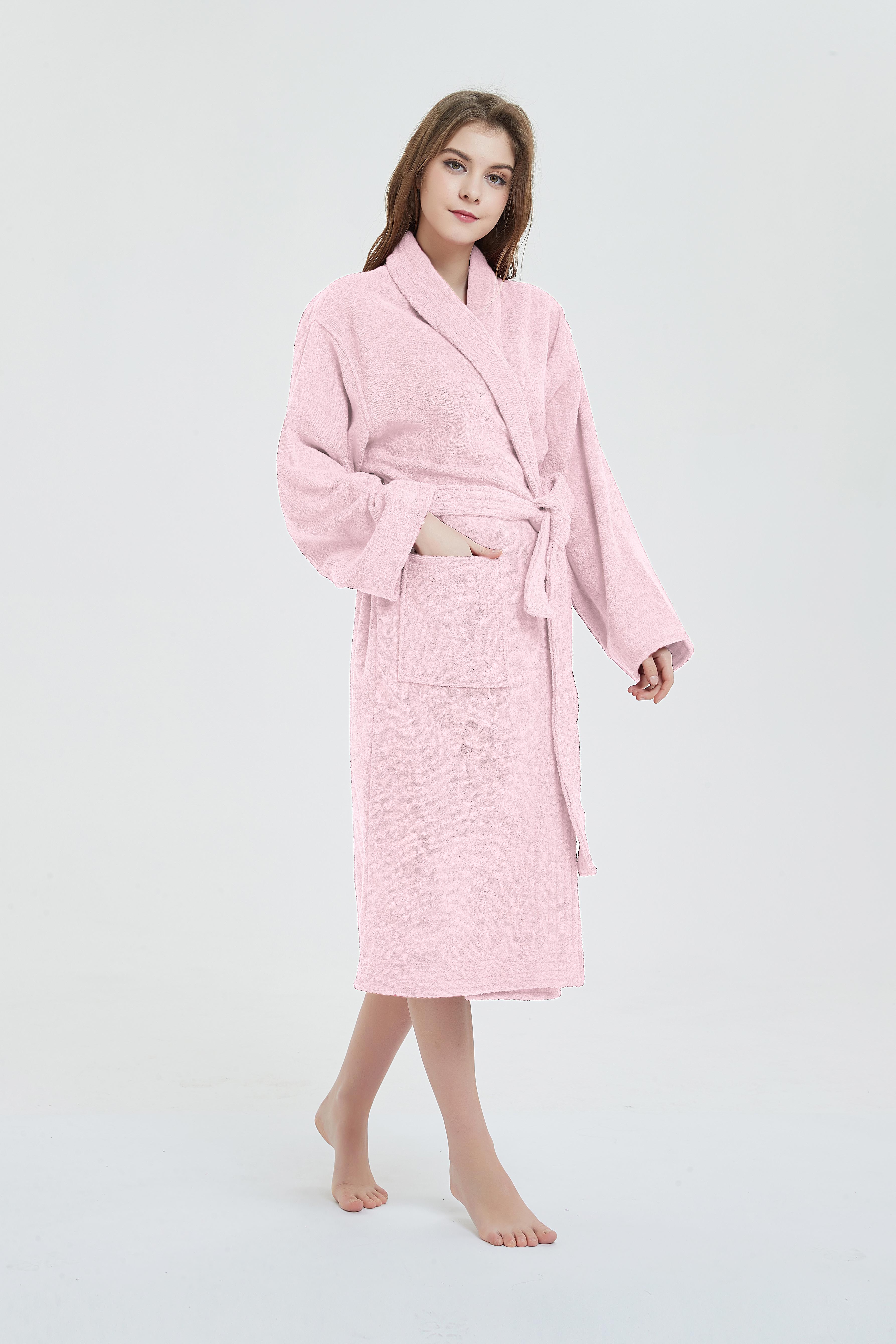 Egyptian cotton best sale terry toweling bathrobe