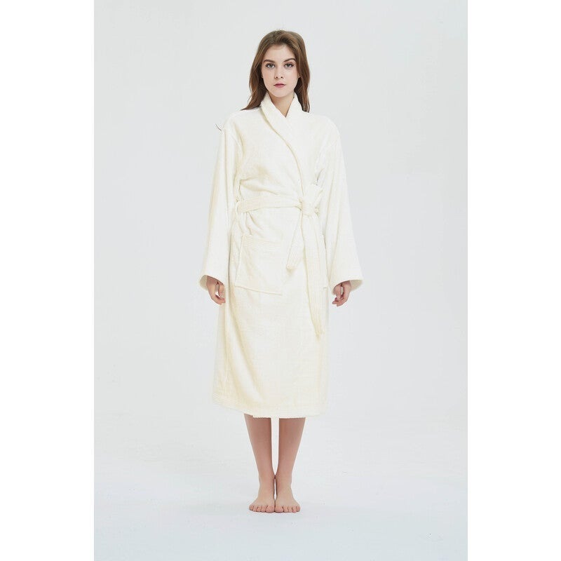 Buy Ramesses Plush Egyptian Cotton Terry Toweling Bathrobe MyDeal
