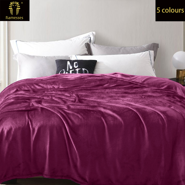 Ramesses Ultrasoft Warm Winter Mink Blanket 750GSM