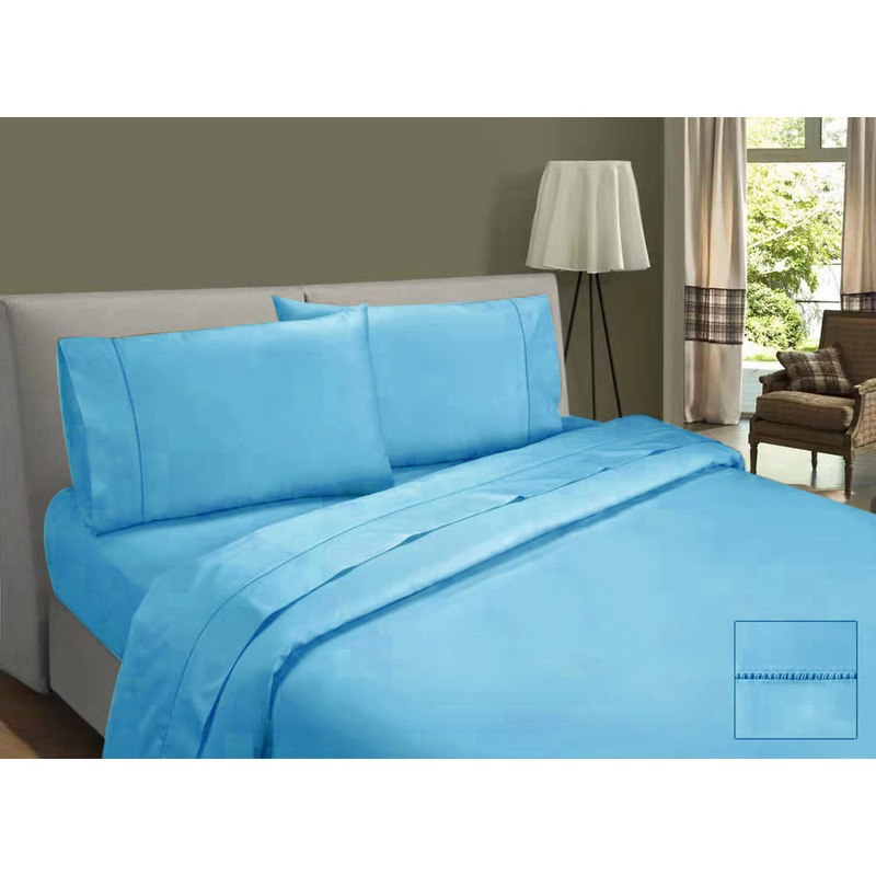 Buy Ramesses Egyptian Cotton Sateen Sheet Set 1600TC MyDeal