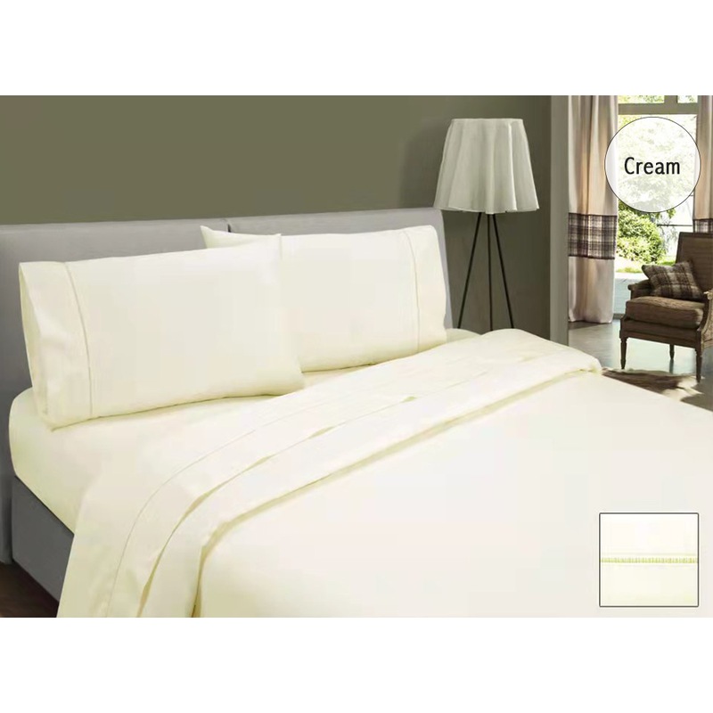 Buy Ramesses Egyptian Cotton Sateen Sheet Set 1600TC MyDeal
