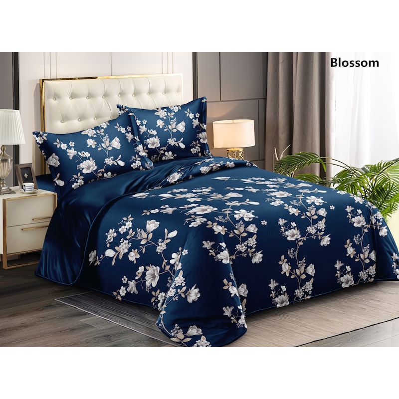 Buy Ramesses Printed 2000TC Cooling Bamboo Blend Quilt Cover Set - MyDeal