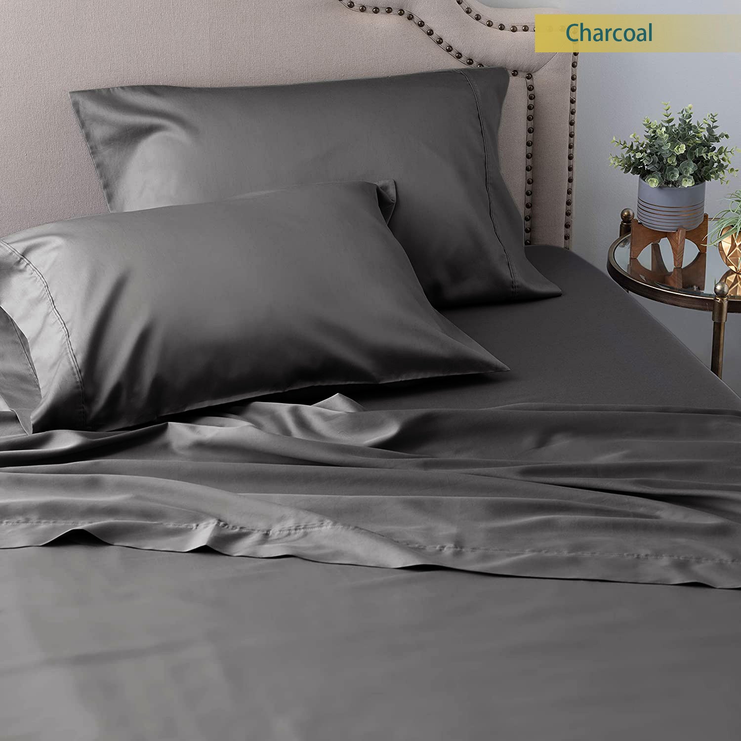 Ramesses Sustainable and Ultra-soft All-Natural Comfort Organic 100% Tencel Sheet Set 1200TC