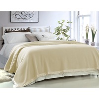 Ultra Soft Hotel Australian Merino Wool Blend Blanket