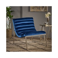 Glorie Cobalt Velvet Sofa Chair