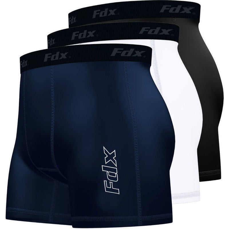 FDX Mens Compression Thermal Underwear Boxer Shorts
