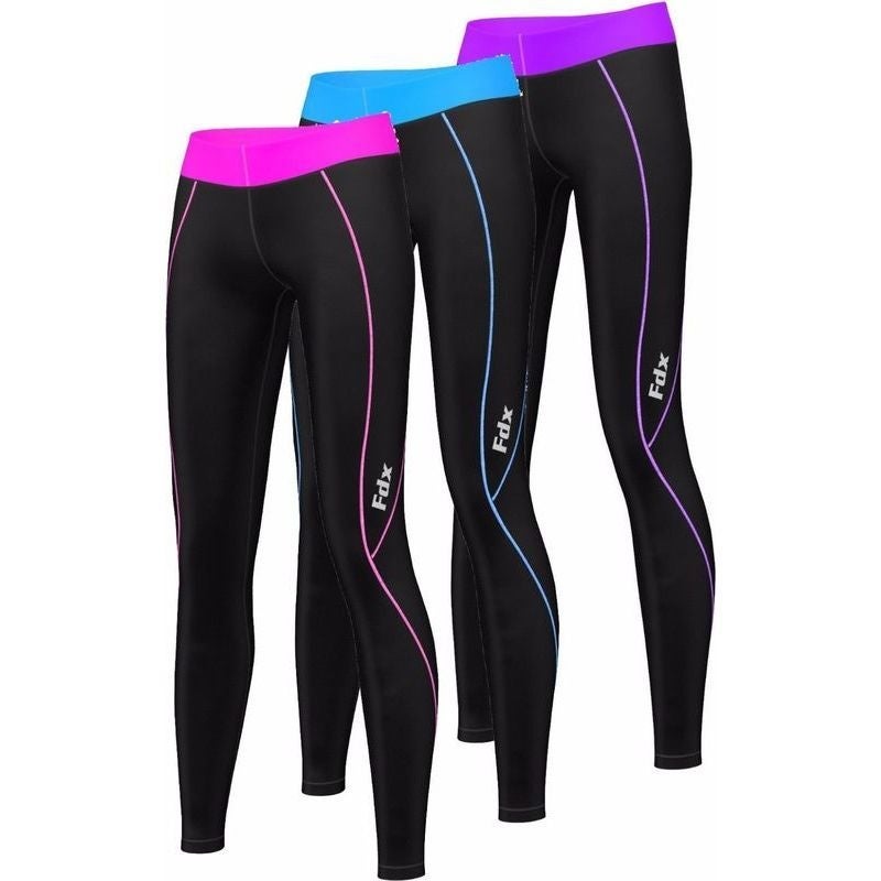 FDX Women's Base Layer Skin Tight Exercise Pants