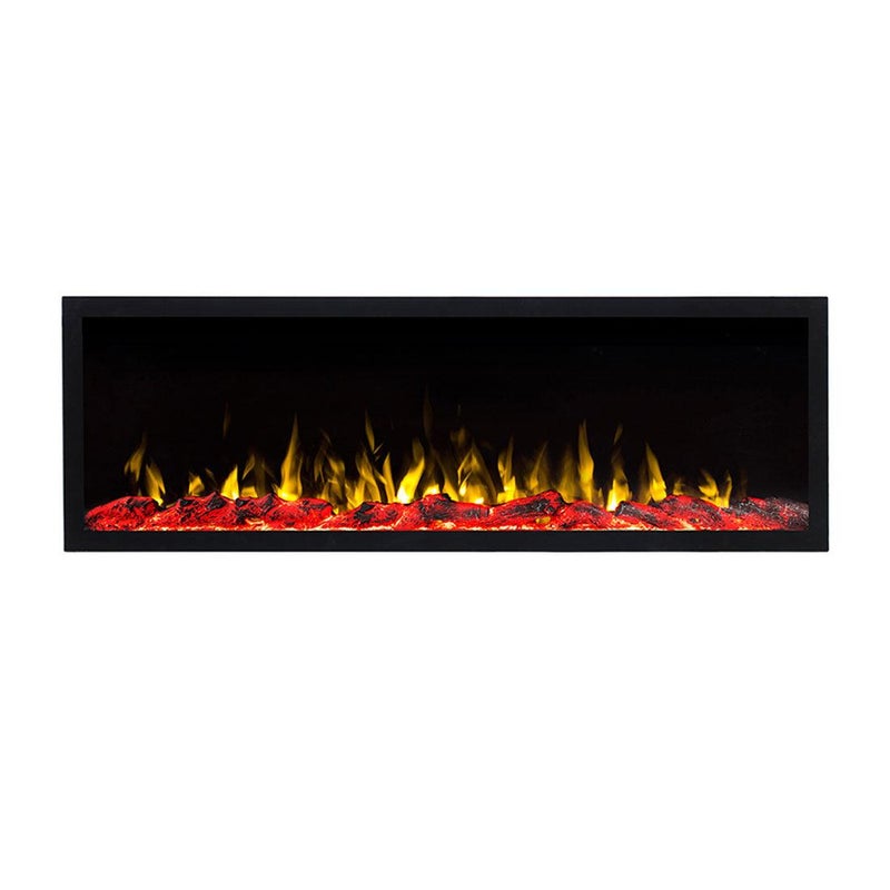 Wall Mounted Electric Fireplace, No Heat Led Fireplace 60 In