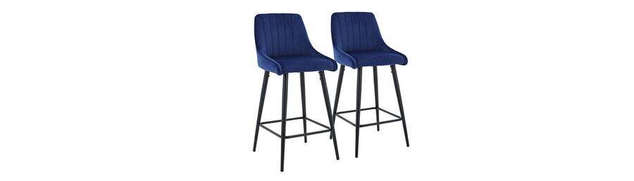 royal blue bar stools