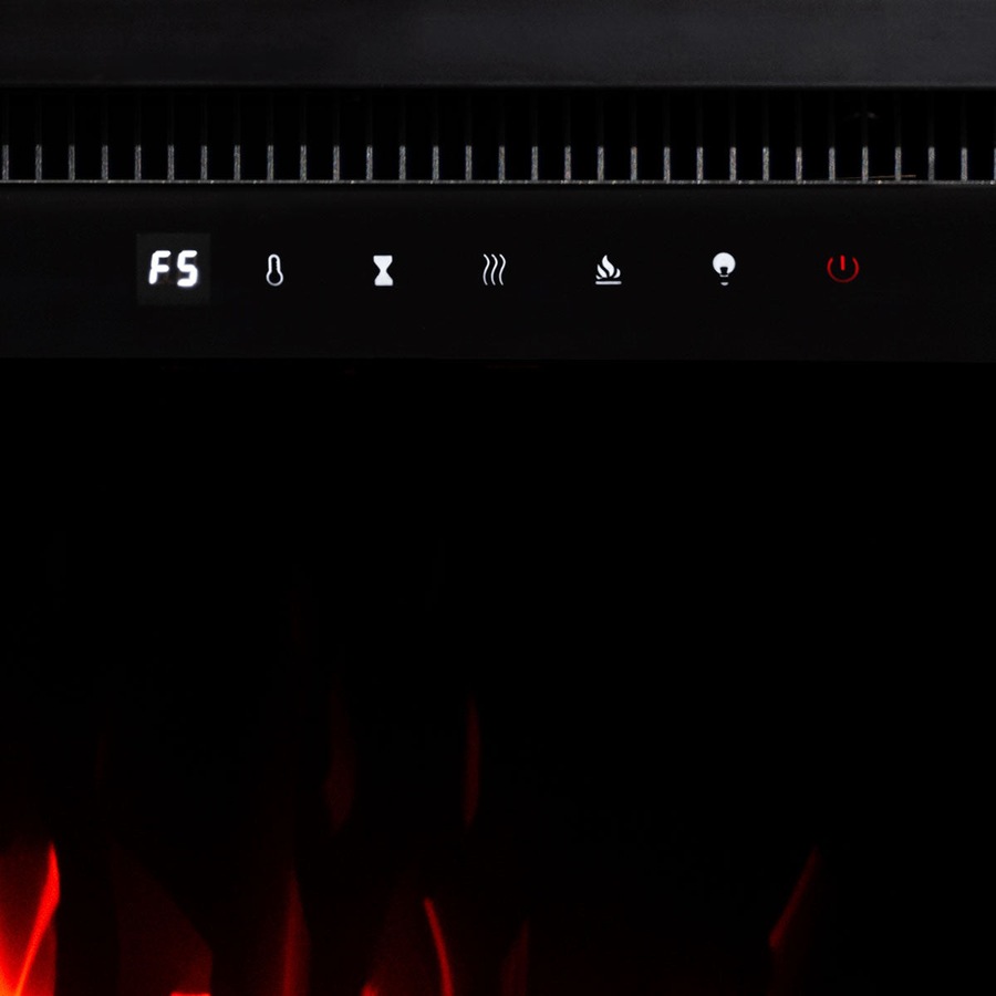 Harmony 1500W 39 inch Recessed / Wall Mounted Electric Fireplace