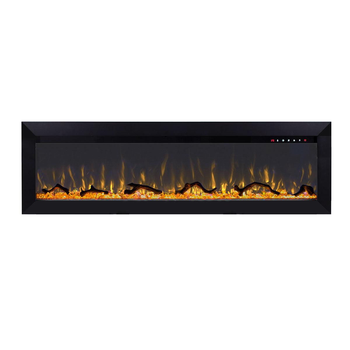 Herman 1500W 60 inch Built-in Recessed Electric Fireplace