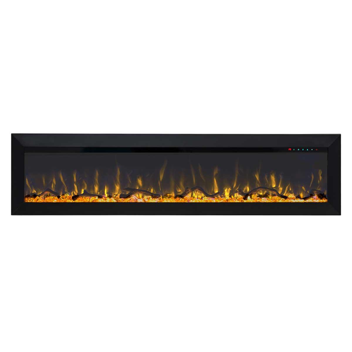 Herman 1500W 72 inch Built-in Recessed Electric Fireplace