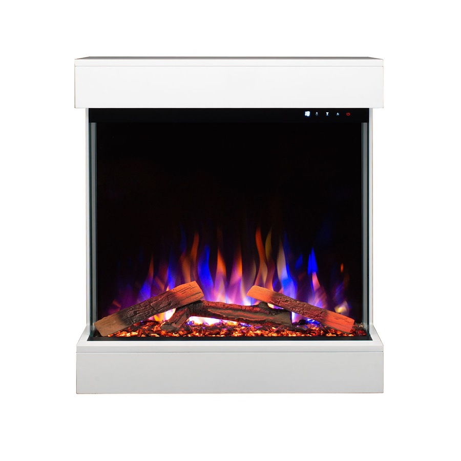 Legato Floating 3 Sided Wall Mounted Electric Fireplace