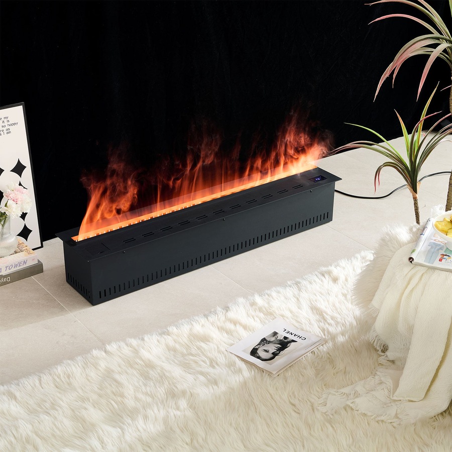 Mistline 100cm Water Vapour Electric Fireplace – Smartphone Control