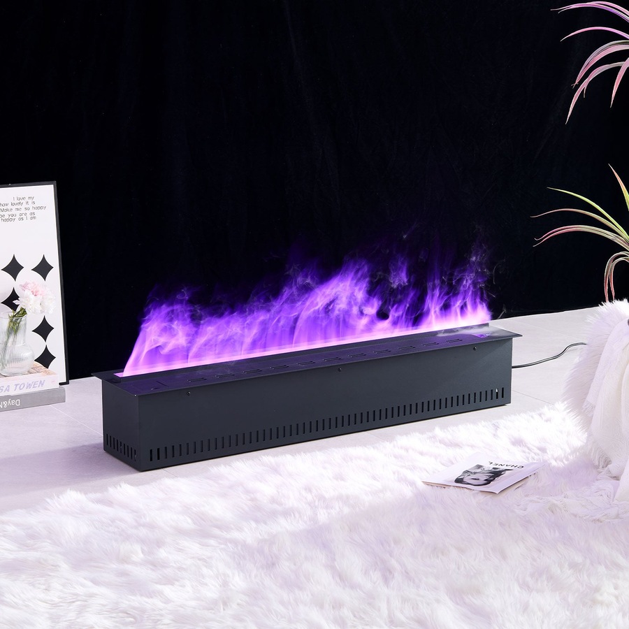 Mistline 100cm Water Vapour Electric Fireplace – Smartphone Control