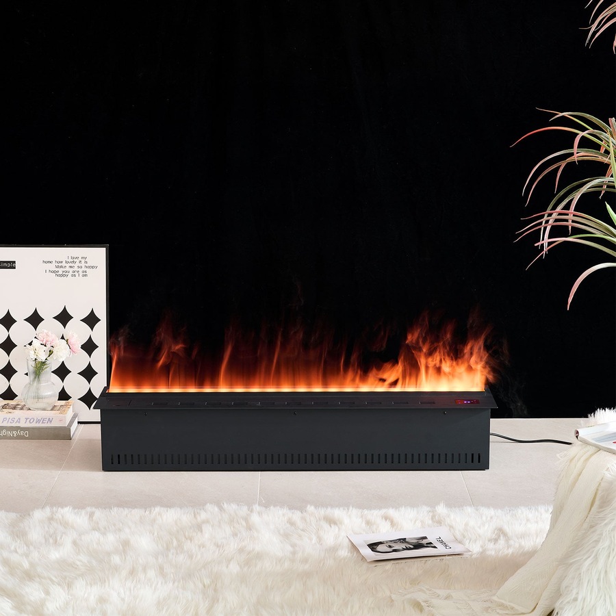 Mistline 100cm Water Vapour Electric Fireplace – Smartphone Control