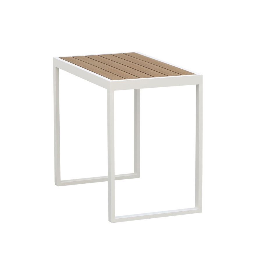 Sunbury 5-Piece White Outdoor Armchair Furniture Sofa Set with Stools & Table