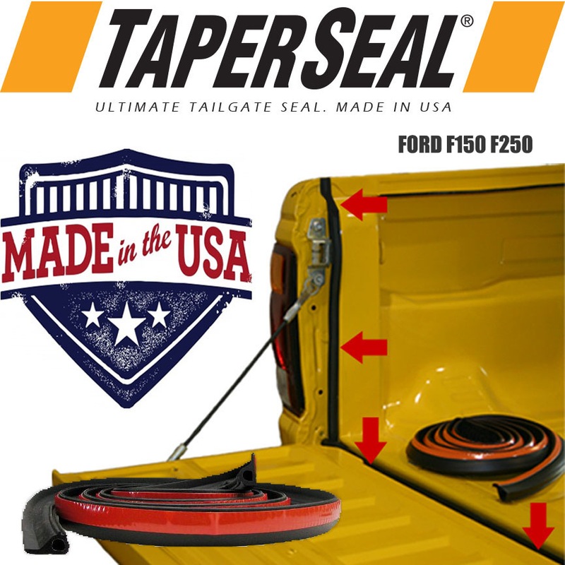 Buy FORD F150 F250 F350 RUBBER UTE DUST TAIL GATE TAILGATE SEAL KIT
