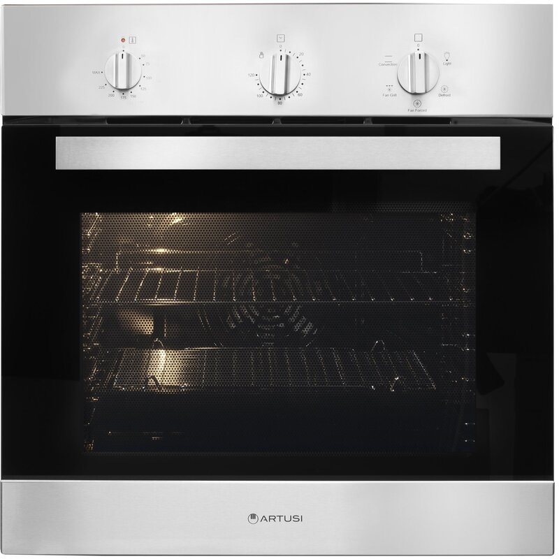 Artusi 60cm Electric Wall Oven CAO601X/2 Buy Ovens 1548772
