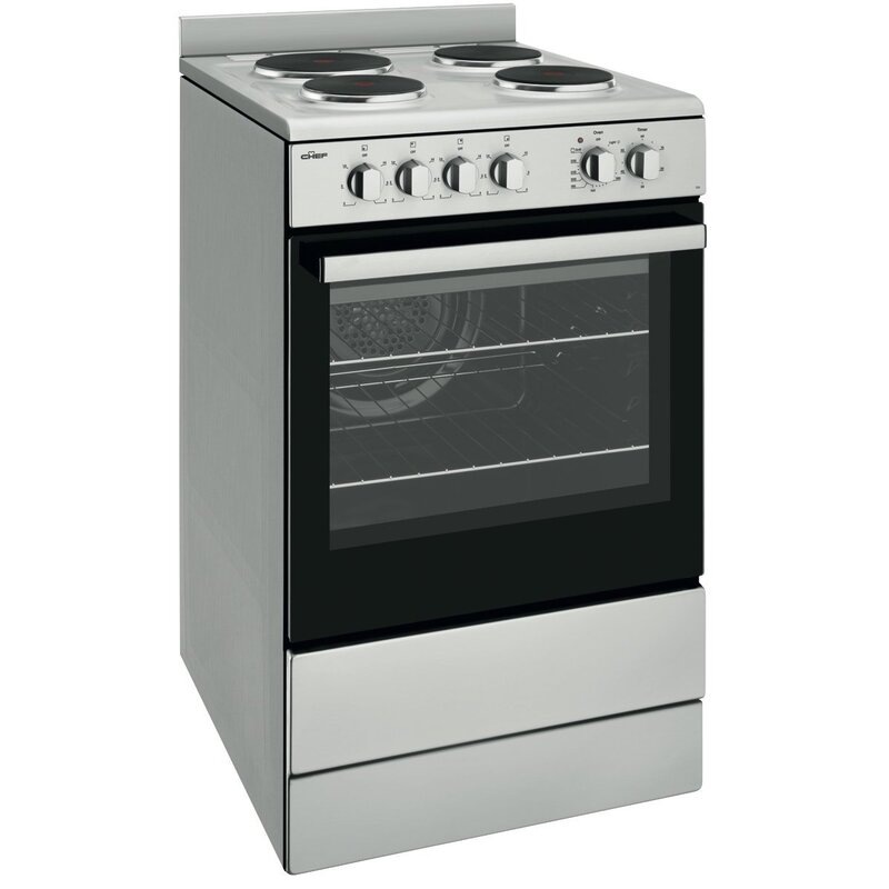 Chef 54cm 80L Electric Freestanding Oven/Stove CFE536SB MyDeal