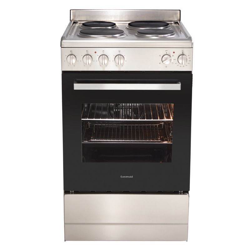 Euromaid 54cm Electric Freestanding Oven/Stove EFS54S Buy Ovens 1175260