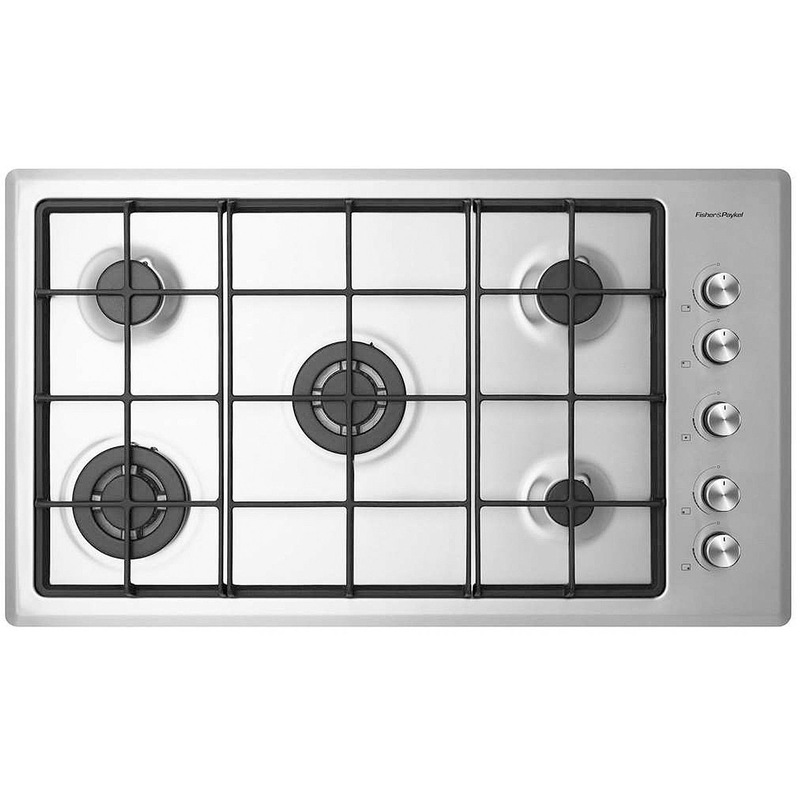 Buy Fisher & Paykel 90cm Stainless Steel LPG Gas Cooktop CG905CLPX2