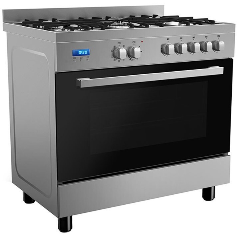 InAlto 90cm 112L Dual Fuel Freestanding Oven/Stove RU9EGB Buy Ovens