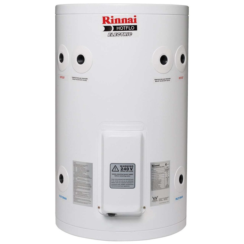 Buy Rinnai HotFlo 50L 3.6kW Hardwired Electric Hot Water Storage Tank ...