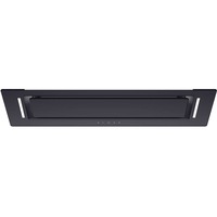 Schweigen 90cm Non Silent 700m3/hr Black Glass Undermount Rangehood BGUM9B