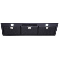 Schweigen 90cm Silent 900m3/hr Black Steel Undermount Rangehood UM1170-9BST