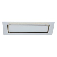 Schweigen 90cm Silent Undermount Rangehood White Glass KLS-9GLASSP