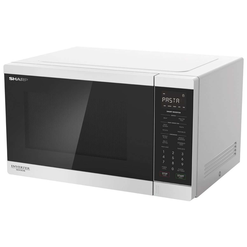 Buy Sharp 1200W White Smart Inverter Microwave R350EW MyDeal